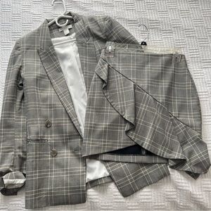 H&M Blazer Skirt Set